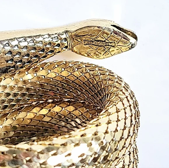 WHITING & DAVIS COILED SNAKE WRAP BRACELET - Picture 7 of 9